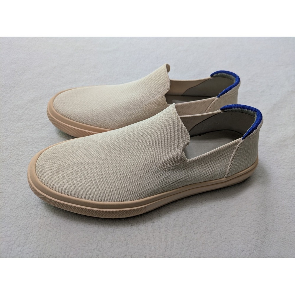 Rothy's Womens Size 8 The Original Sneaker Sand Beige Slip On Knit Loafer‎ Shoe